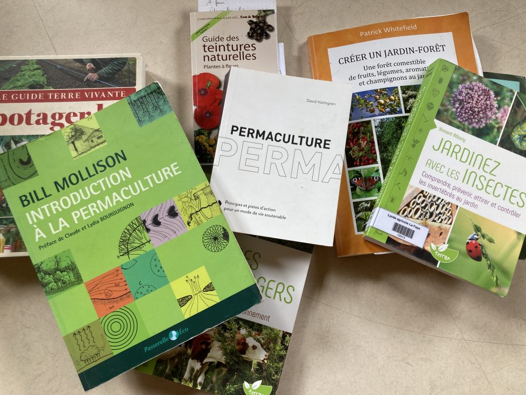 compilation de livres sur la permaculture